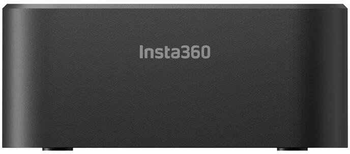 Karikues me shpejtësi Insta360 Ace Pro Ace Pro 2 Fast Charge Hub, për bateri kamerash, i zi