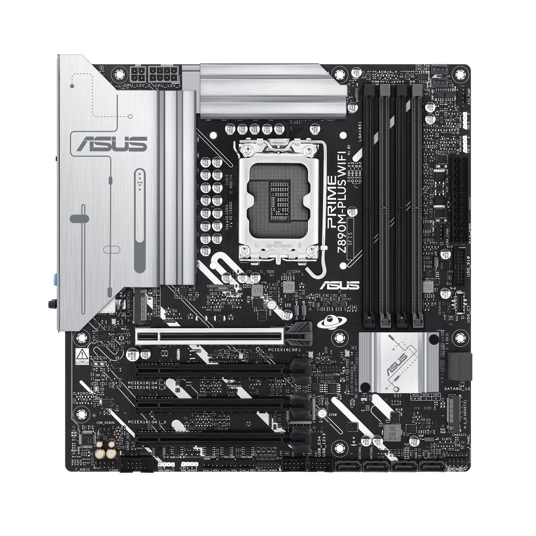 Pllakë amë ASUS PRIME Z890M-PLUS WIFI Intel Z890 LGA 1851 (Socket V1) micro ATX