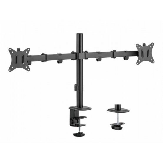 Stendë për monitorë Serioux SRXA-MM66-C024, 17"-32", dy monitorë, e zezë