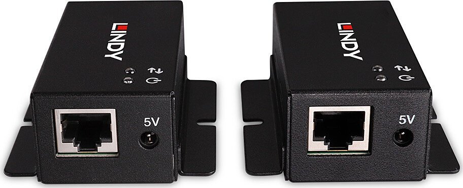 Zgjatues USB Lindy 2 Port USB 2.0, 50m, për Cat.6