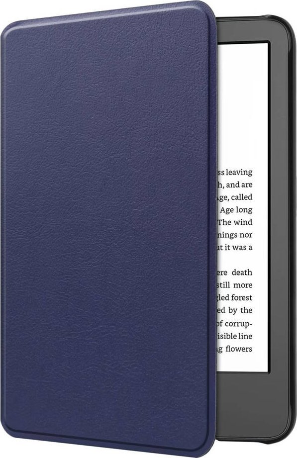 Mbulesë Strado Smart Case për Kindle 11 2022, mbyllje magnetike, funksion ndezje fjetje, blu navy