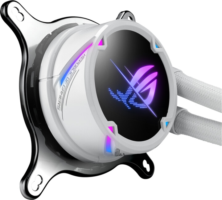 Ftohës ASUS ROG STRIX LC II 360 ARGB WHITE EDITION