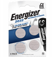 Bateri litium monedhë Energizer 2032 Ultimate, 3V, paketim 4 copë