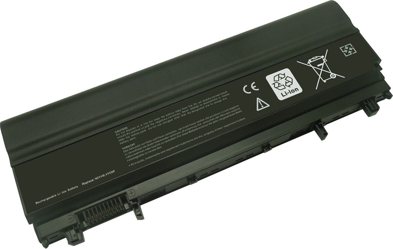 Bateri laptopi MicroBattery Dell, 11.1V, 6600mAh, e zezë