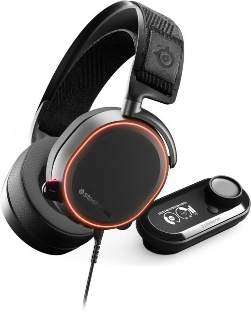 Kufje Gaming SteelSeries Arctis Pro GameDAC, Hi-Res Audio, DTS Headphone:X v2.0, e zezë