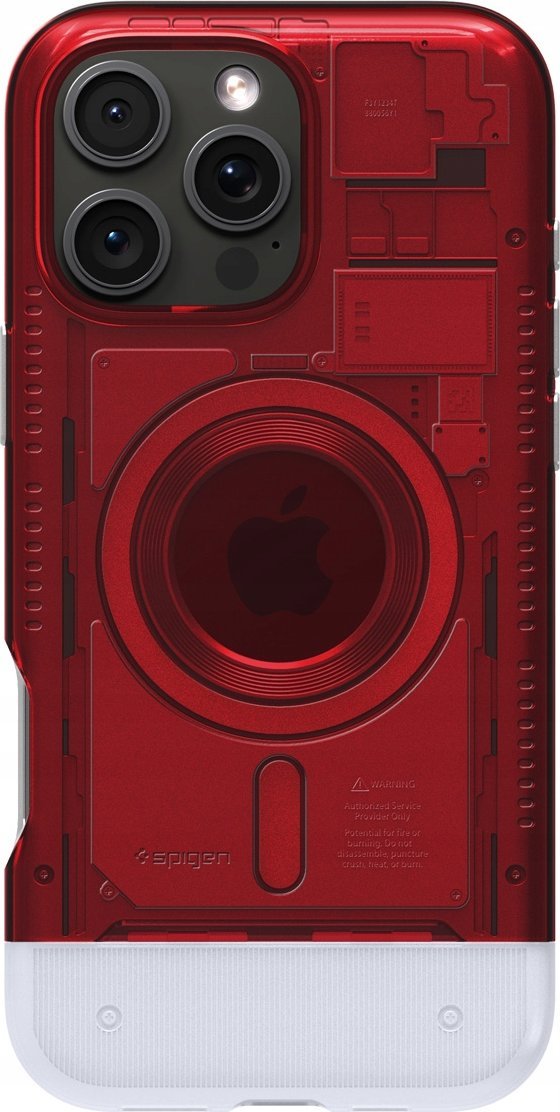 Mbulesë telefoni Spigen Classic C1 MagFit, për iPhone 16, 6.3", transparente