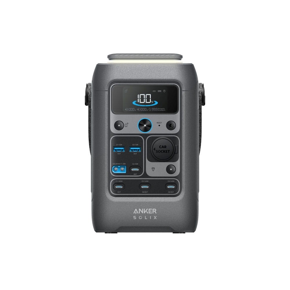 Stacion energjie portativ Anker Solix C300X, 300W, 288Wh, gri