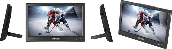 Televizor portativ Sencor SPV 7012T - 10.1"( 25,6cm), WSVGA, i zi