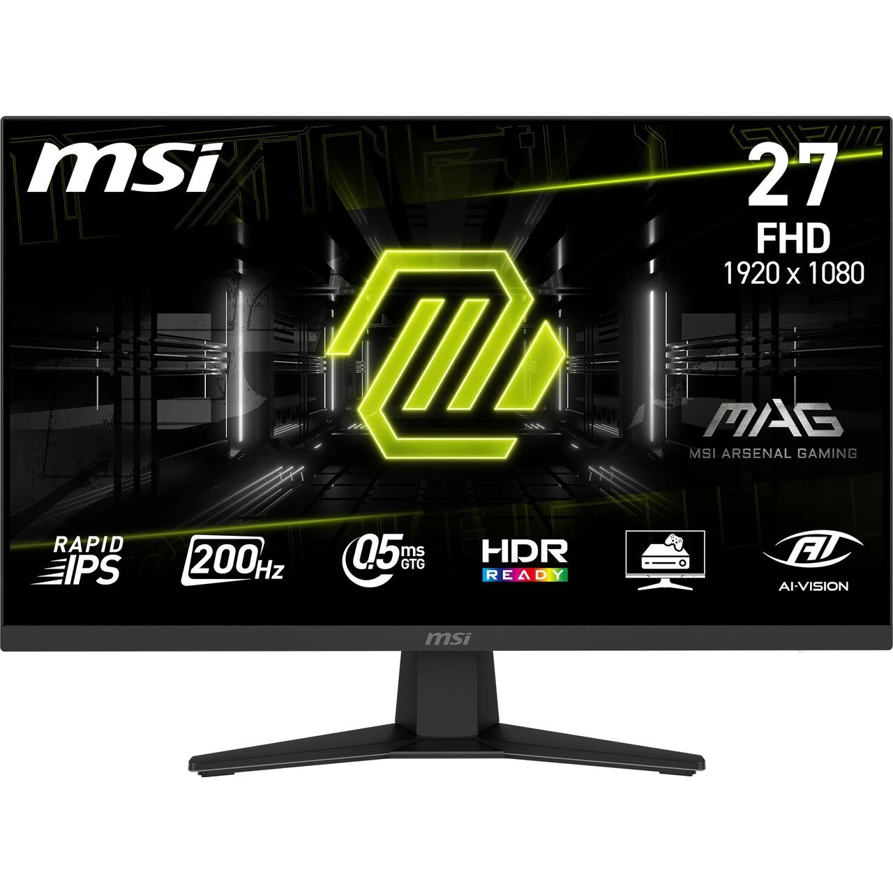 Monitor MSI MAG 274F, 27", Full HD, 200Hz, i zi