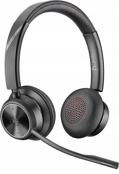 Kufje zyre Poly Savi 7320 M, DECT dhe Bluetooth, stereo, të zeza