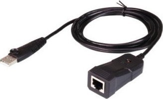 Kabllo seriale ATEN UC232B, USB Type A në RS 232, 1.2m, e zezë