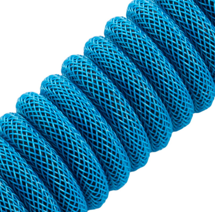 Kabllo spirale CableMod Classic, micro USB / USB-A, 1.5m, bruz