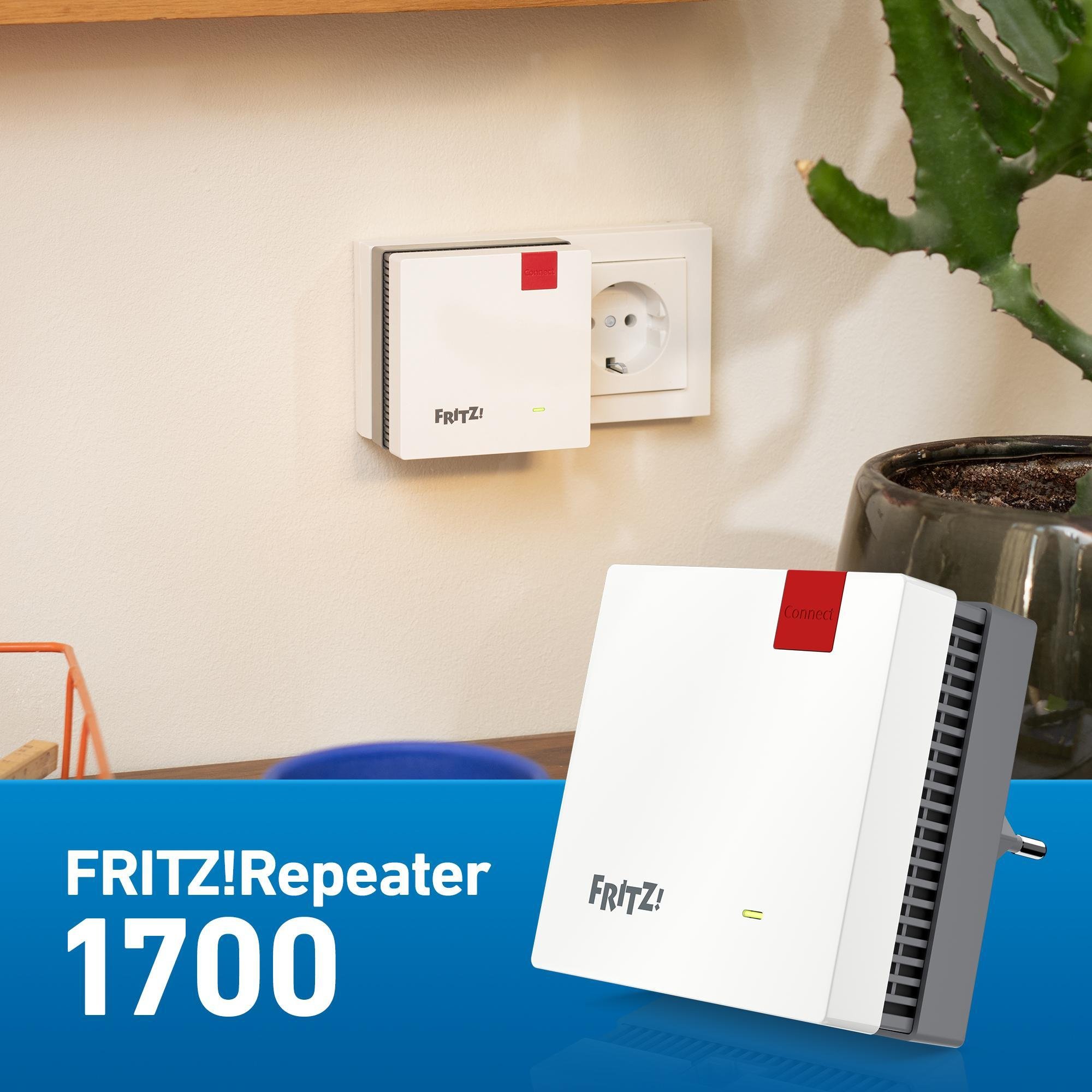 Set mesh FRITZ Mesh Set 1700, Wi Fi 6, 2 pajisje, shumëngjyrësh