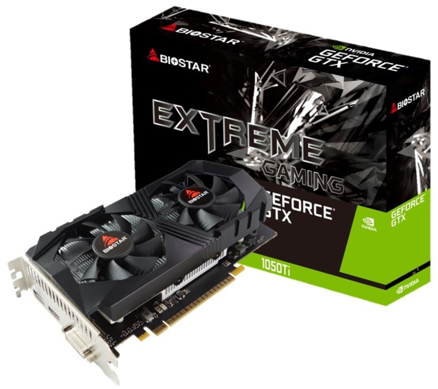 Kartelë grafike Biostar GeForce GTX 1050 Ti 4G GDDR5