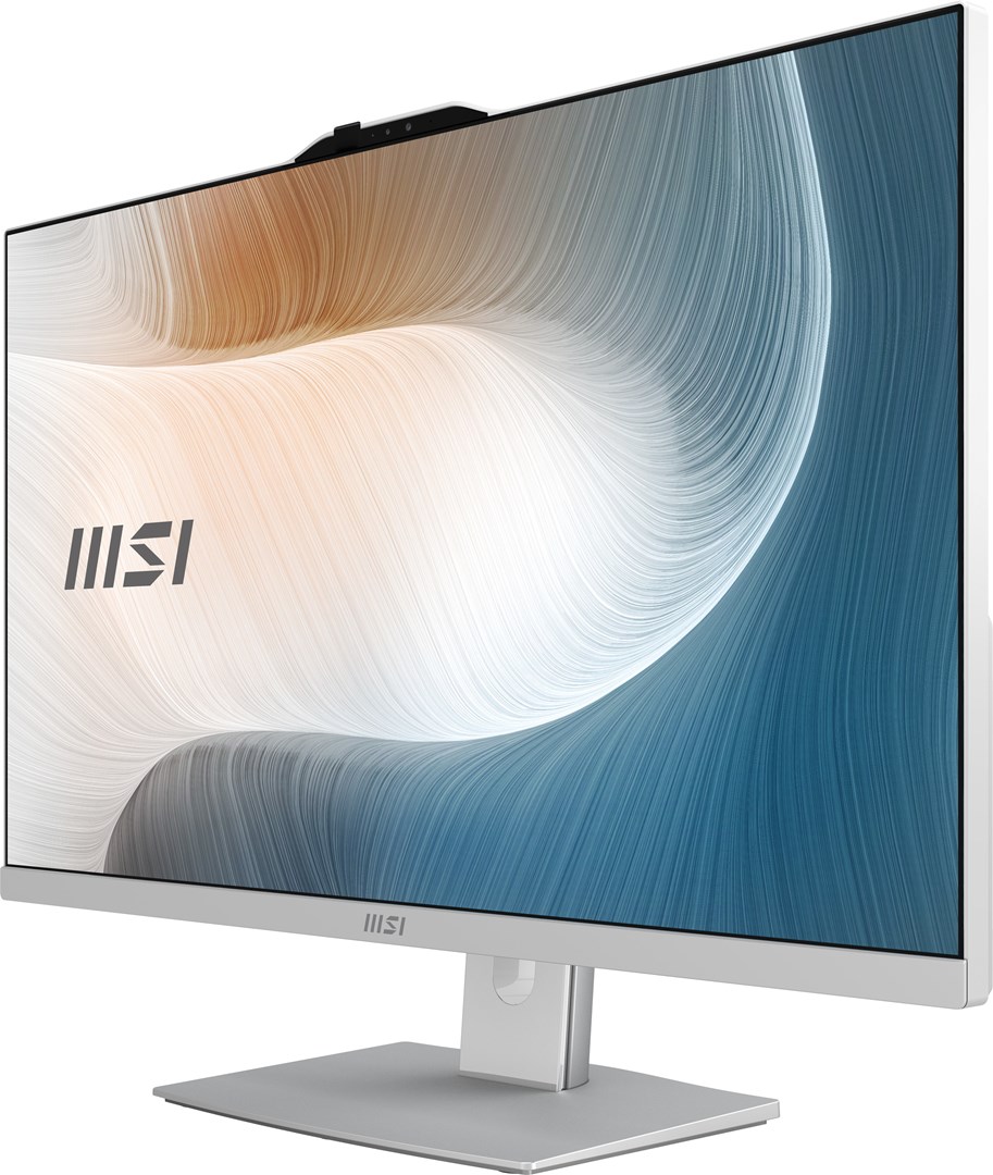 Се-во-едно компјутер MSI Modern AM272P 12M-441EU, 27\", Intel Core i5-1235U, 512GB SSD, бел
