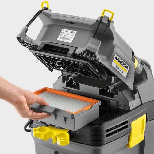 Fshesë industriale Karcher NT 30/1 Tact L, 30L, profesional, e verdhë