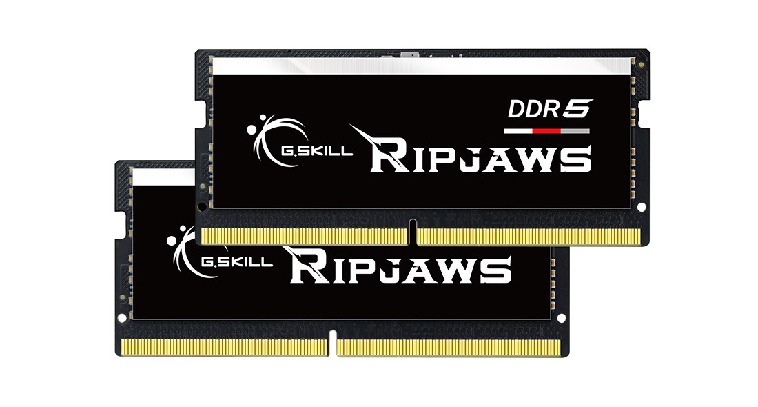 Memorie G.Skill Ripjaws DDR5, 64GB, 5600MHz, CL40, e zezë