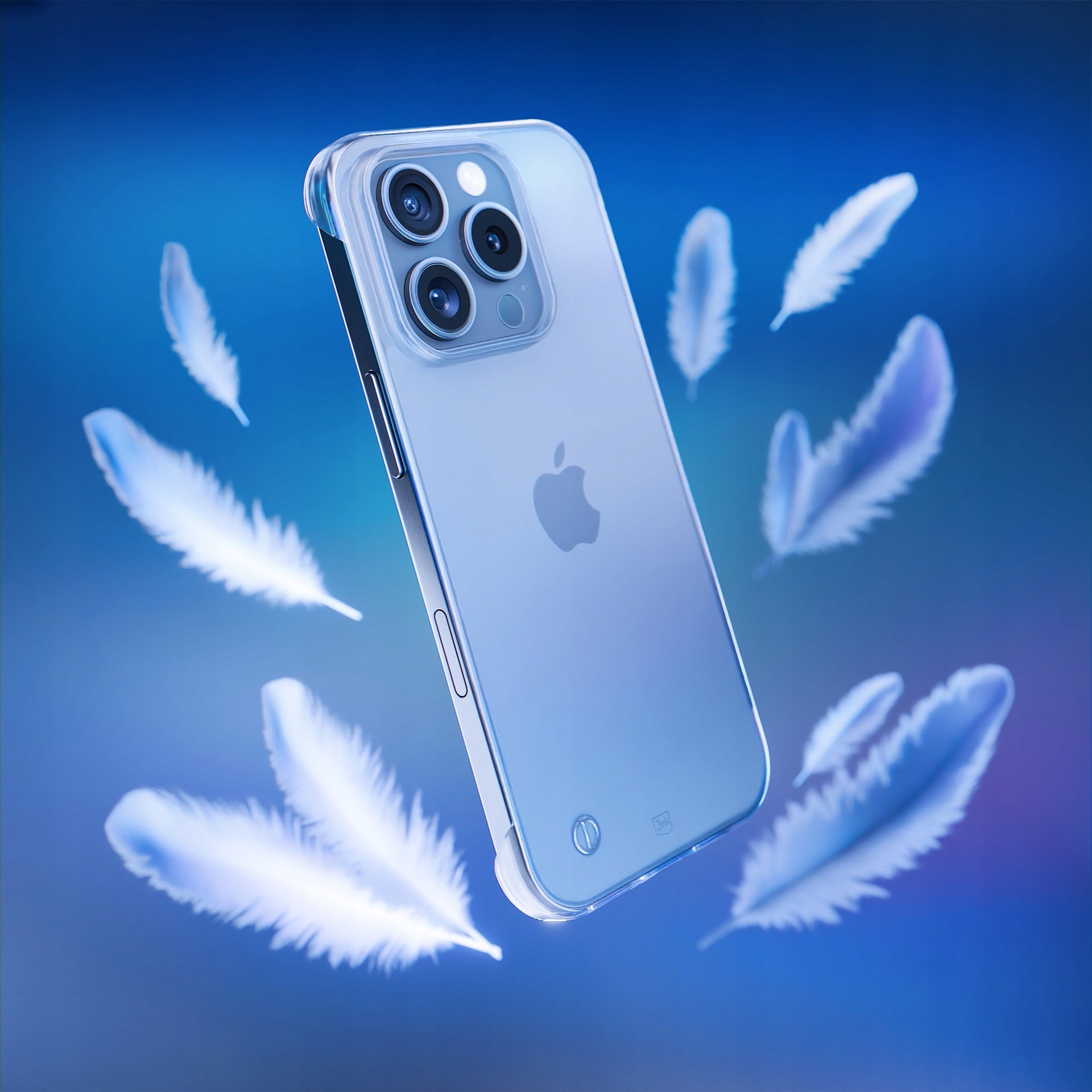 Заштитна маска 3mk Just20g за Apple iPhone 16 Pro, проѕирна, поликарбонат, ултра лесна