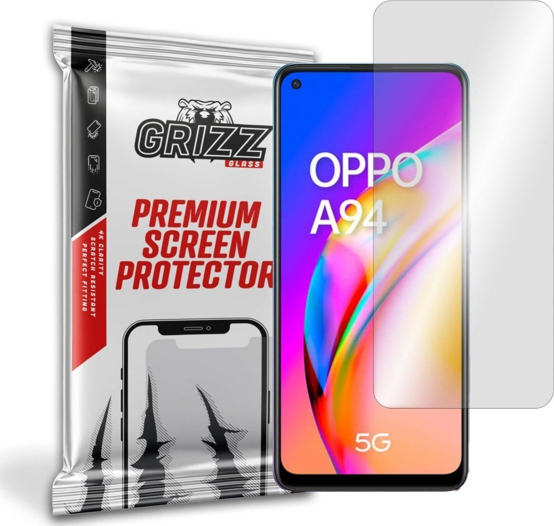 Mbrojtës ekrani GrizzGlass Hybrid Glass, për Oppo A94 4G, transparent