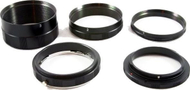 Set unazash extension makro për aparat Canon, bajonetë EF, metalik, i zi