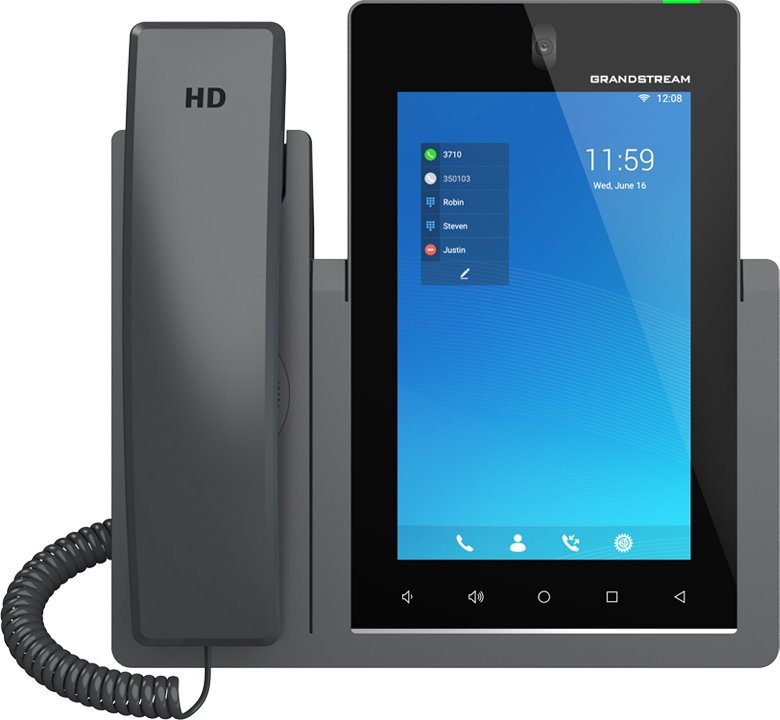 Telefon IP Grandstream GXV3470, ekran 7" me prekje, Android 11, i zi