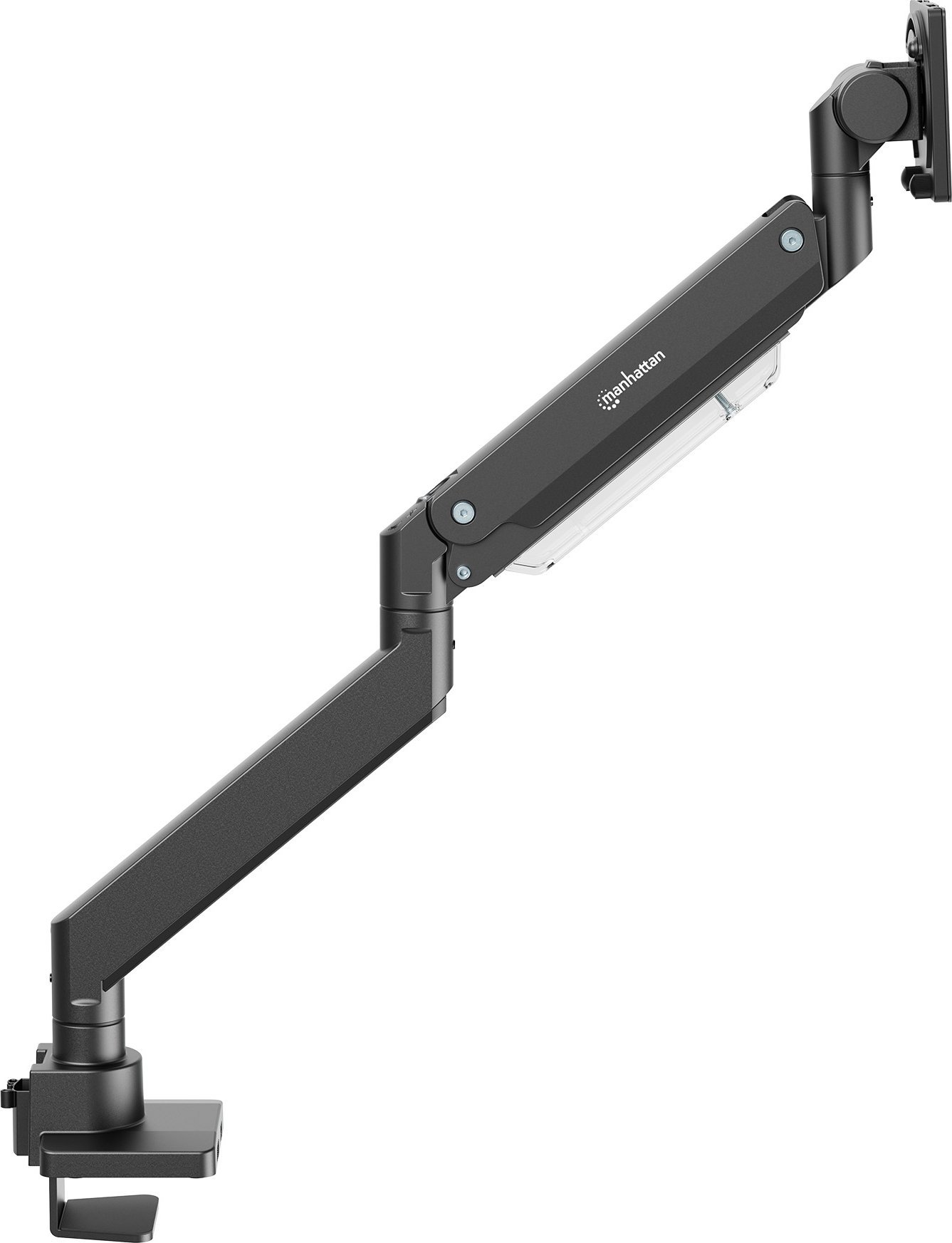 Mbajtës tavoline Manhattan, për monitor 13" 42", gas spring, i zi