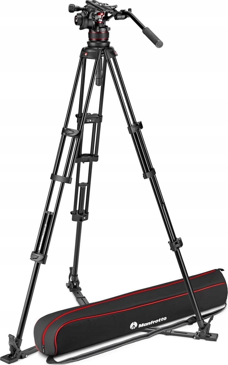 Tripod video Manfrotto MVK612TWINGA Nitrotech 612, alumini, këmbë dyshe GS