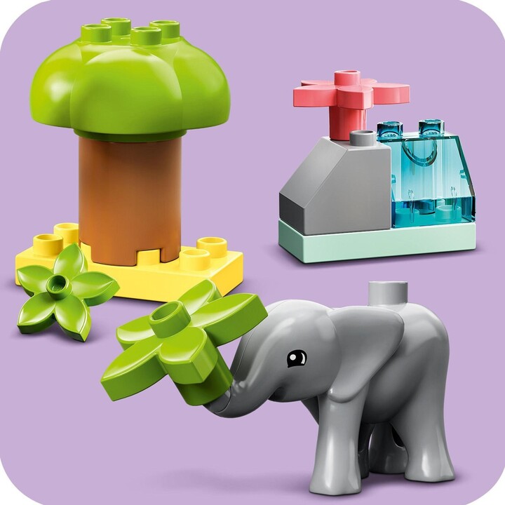 Set lodër LEGO® DUPLO® 10971 Wildlife of Africa, 10 pjesë