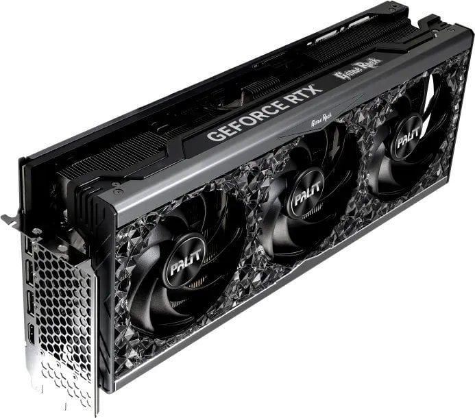 Kartelë grafike Palit GeForce RTX 4070 Ti SUPER GameRock OmniBlack 16GB GDDR6X