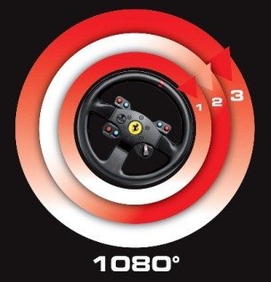 Set lojërash Morele Thrustmaster Ferrari T300 Alcantara Edition, timon lojërash, mouse pad, i zi