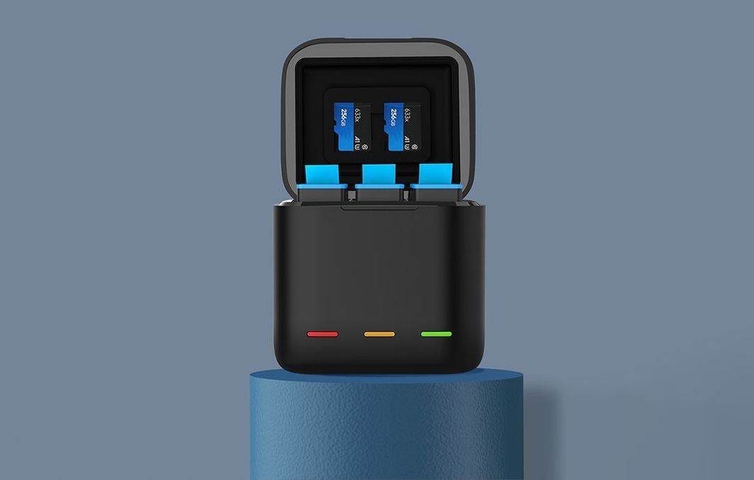 PowerBank Telesin, 2x bateri e rikarikueshme për Gopro Hero 9