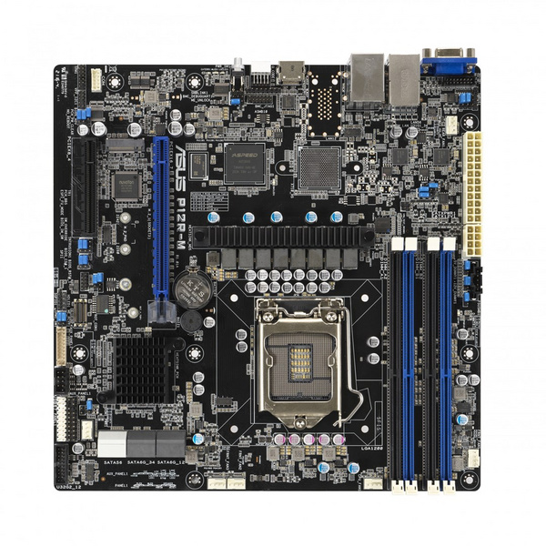 Pllakë amë ASUS P12R-M Intel C252 LGA 1200 micro ATX