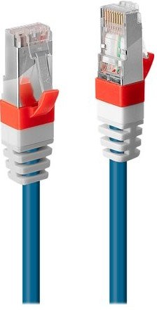Kabllo rrjeti LINDY 45377, RJ45 CAT 6A S/FTP, 5m, blu