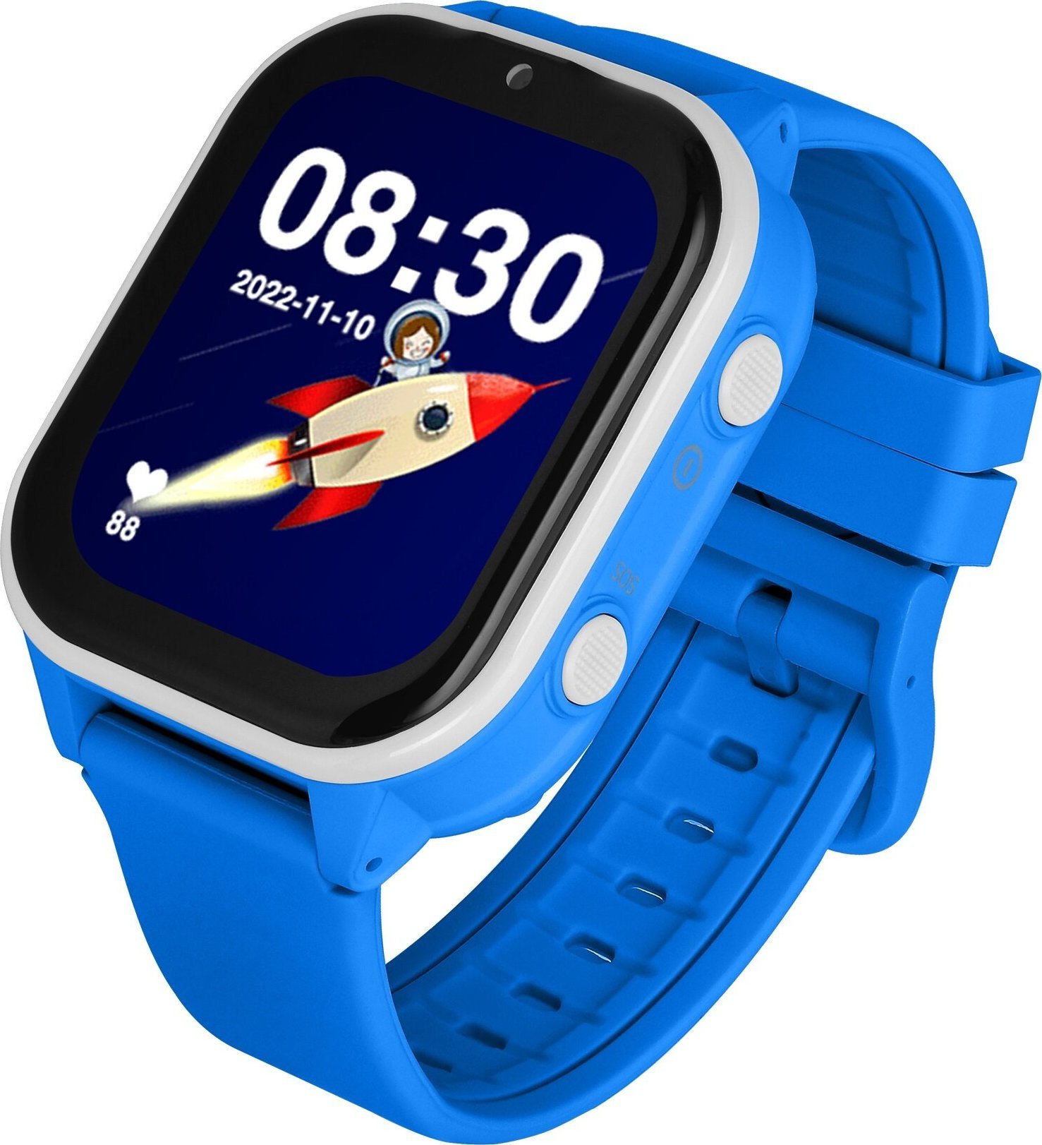 Orë inteligjente për fëmijë Garett Kids Sun Ultra 4G, 1.85", GPS, blu