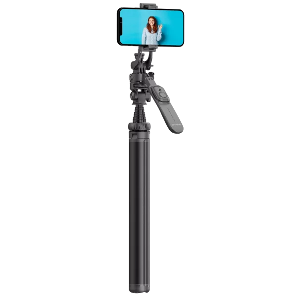 Tripod me stabilizues Proove Elevate X, 205 cm, me telekomandë, i zi