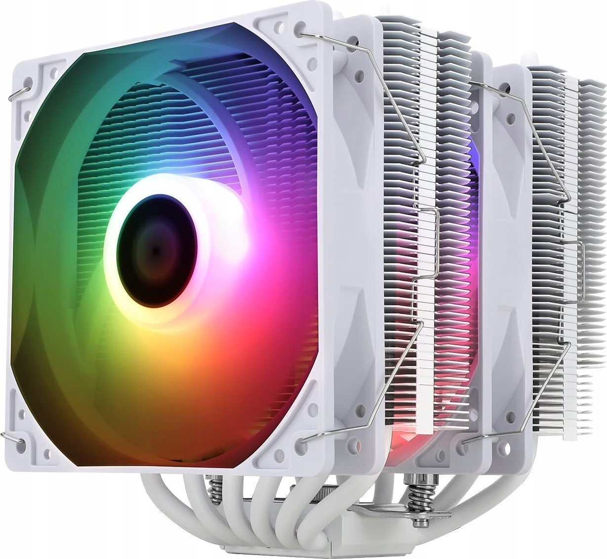 Ладилник за процесор Thermalright Peerless Assassin 120 SE ARGB, двоен кула-дизајн, 2x 120mm, бел