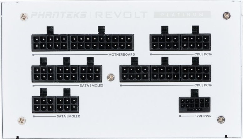 Burim energjie Phanteks Revolt PH-P1000PR_WT01C ATX 3.0, 1000W