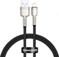 Kabllo Baseus USB-A - Lightning Cable, 0.25m, e zezë 