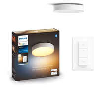 Plafon LED Philips Hue Enrave 4115831P6, 26cm, warm to cool white, i bardhë