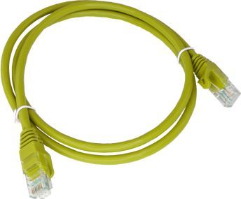 Kabëll rrjeti Alantec KKU6AZOL5.0, Cat6a U/UTP, 5m, i verdhë