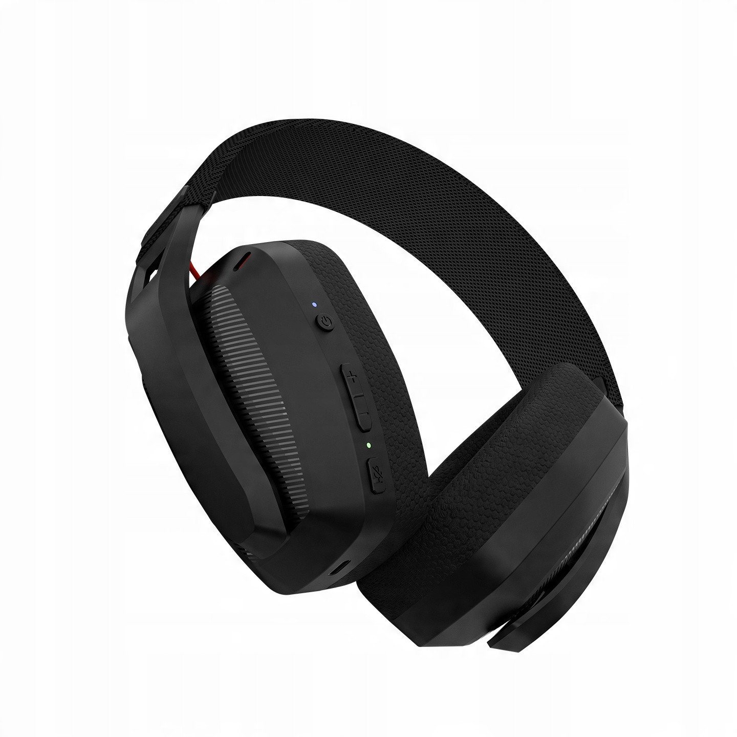 Kufje gaming Rampage Blitz, wireless 2.4G dhe Bluetooth, over ear, të zeza