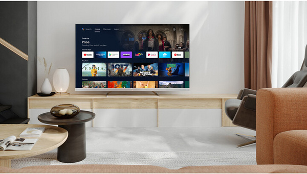 Televizor Sharp 65EQ4EA, 65" (164cm), 4K UHD, i argjendtë