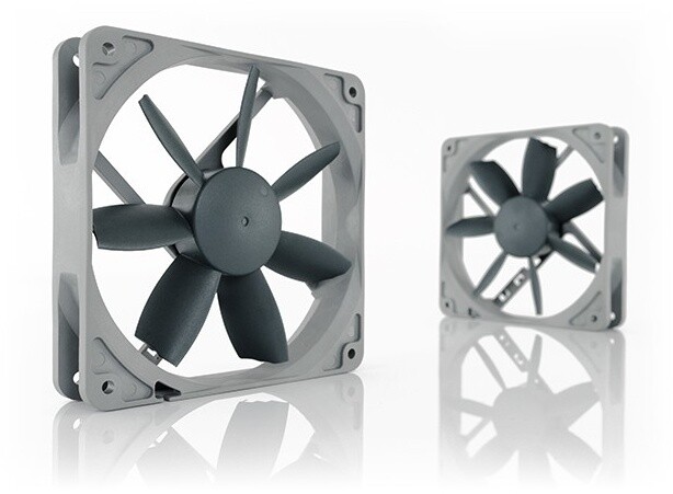 Ftohës Noctua NF-S12B redux-1200 PWM, 120 mm, i hirtë