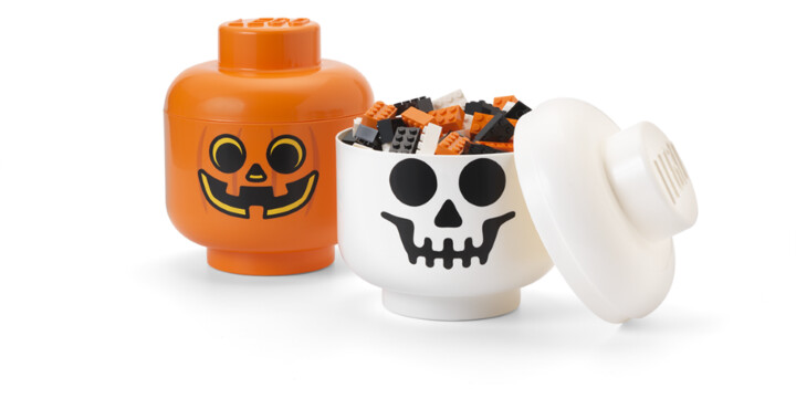 Kuti magazinimi LEGO Head - pumpkin (S)