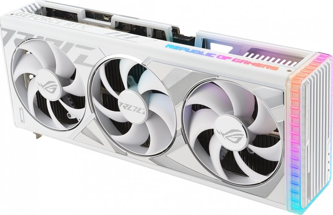 Kartelë grafike Asus ROG Strix GeForce RTX 4080 SUPER White OC 16GB GDDR6X