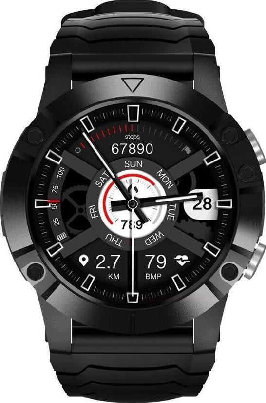 Ora inteligjente Kruger&Matz Activity KM0720, ekran 1.32", IP68, e zezë