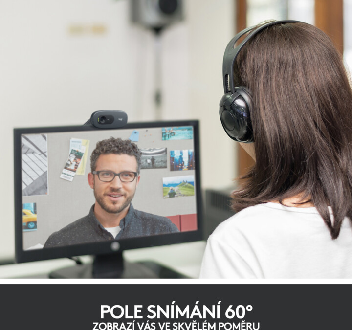 Ueb kamerë Logitech C505, e zezë