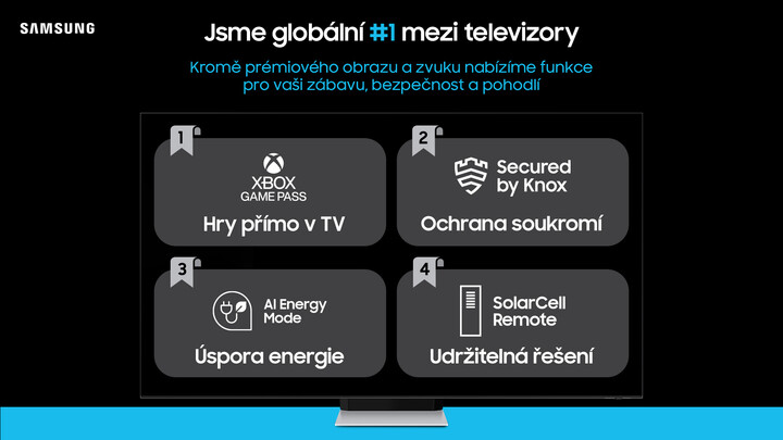 Televizor Samsung QE98Q80C - 98" (247cm), 4K UHD, i zi
