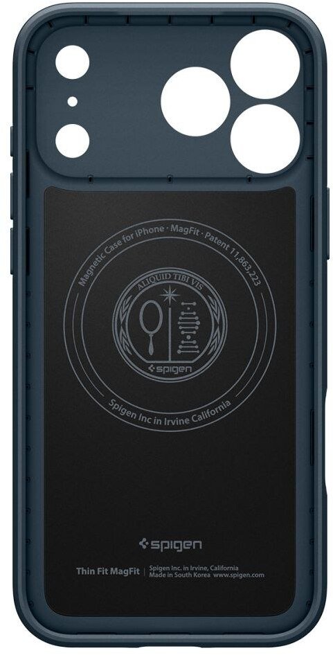 Mbulesë telefoni Spigen Thin Fit MagSafe për iPhone 17 Pro Max, metal slate