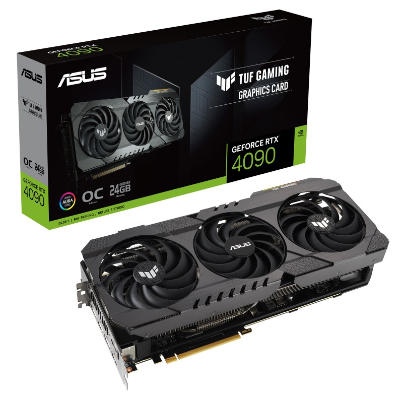 Kartë grafike ASUS TUF Gaming NVIDIA GeForce RTX 4090, 24 GB GDDR6X